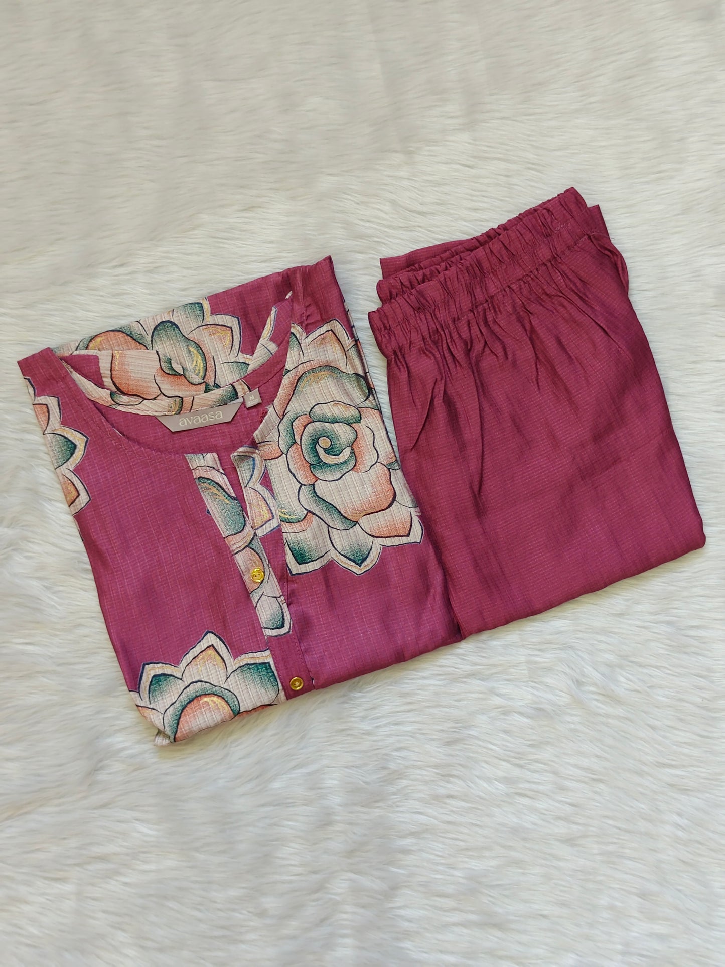 WINE MAROON LARGE CORD