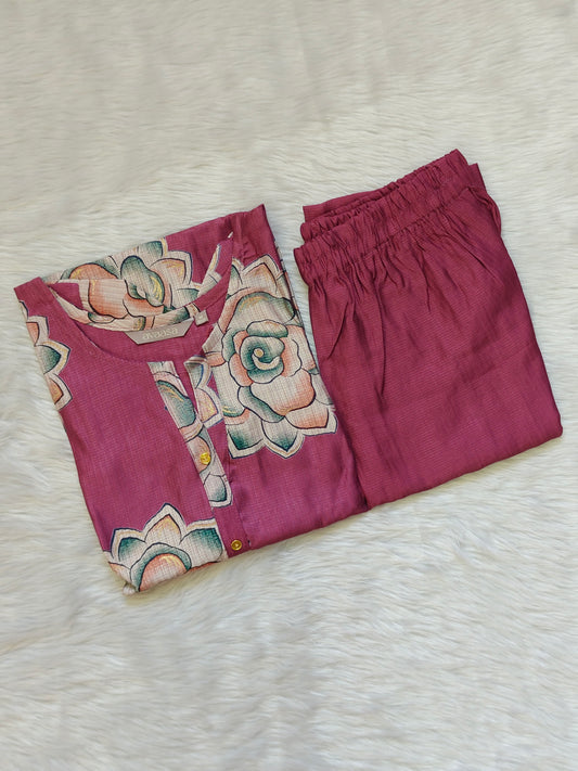 WINE MAROON LARGE CORD