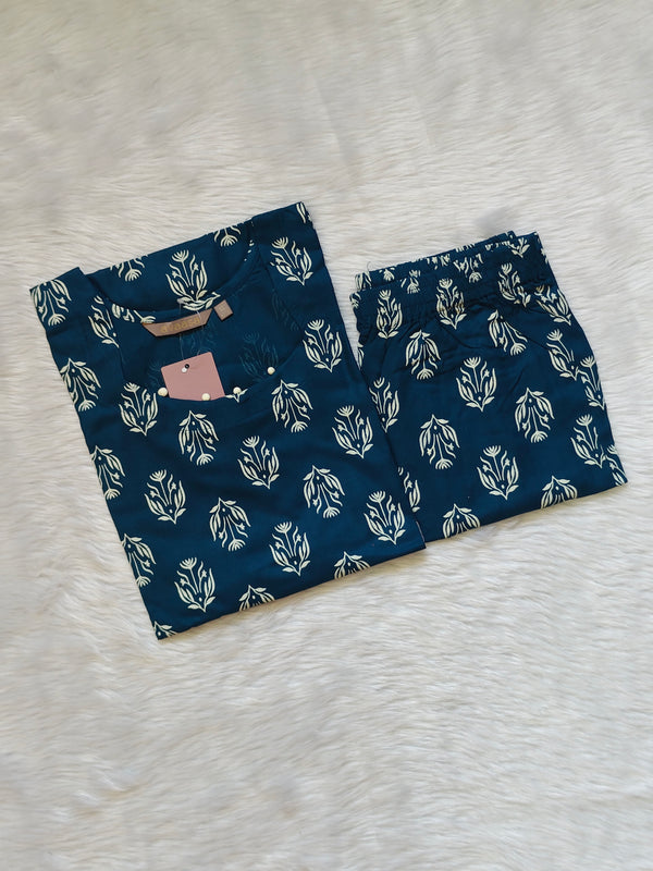TEAL BLUE CORD