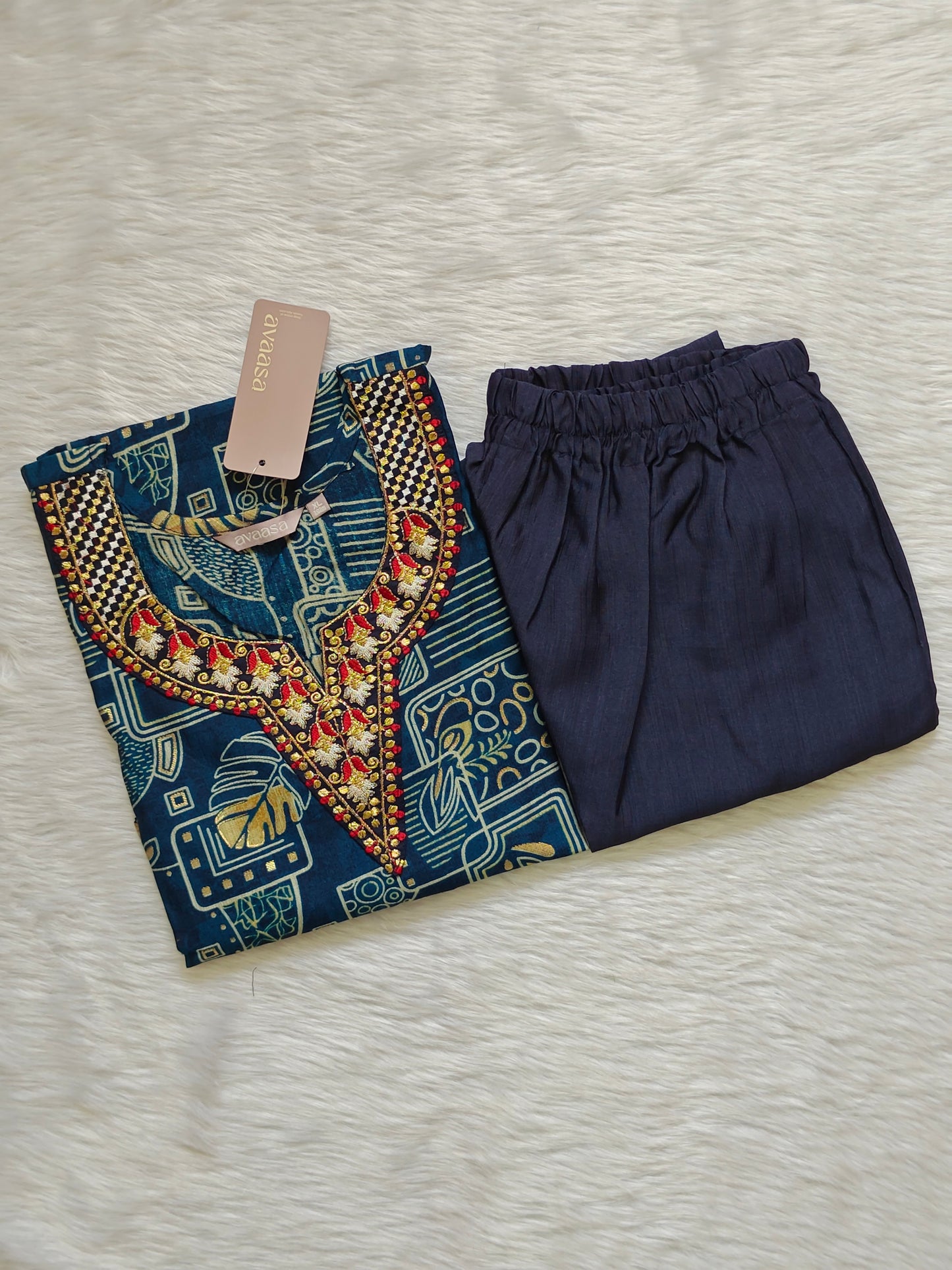 TEAL BLUE CORD