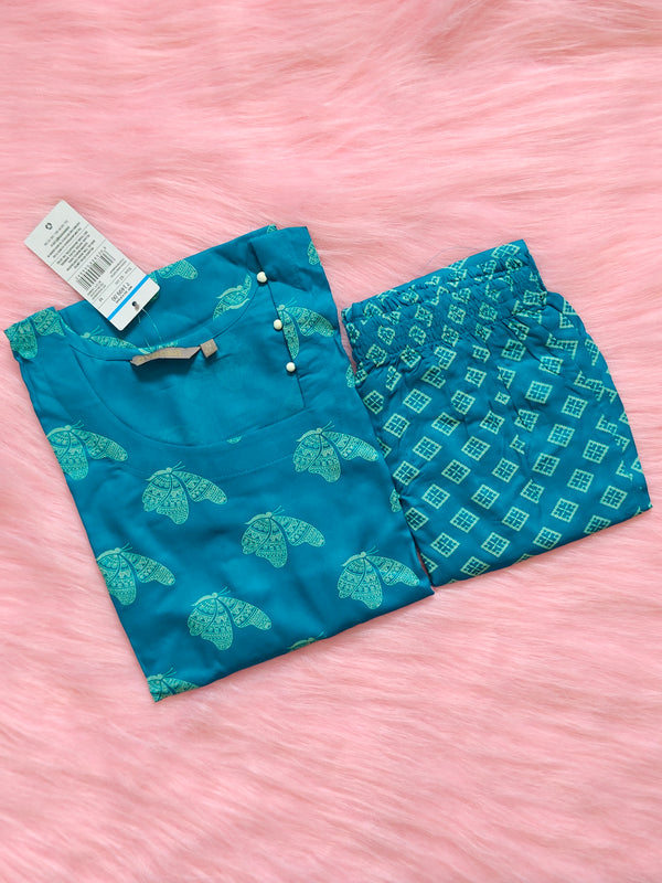 BLUE FAM BUTTERFLY RAYON CORD