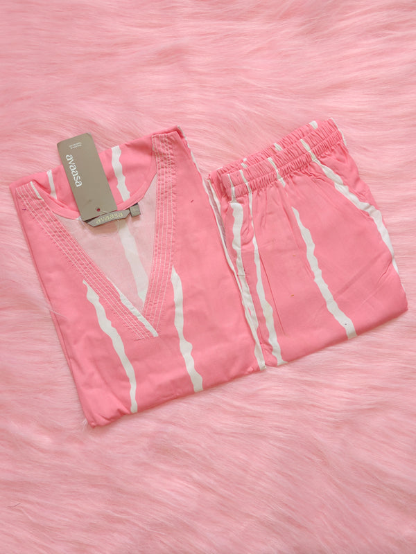 BABY PINK RAYON CORD