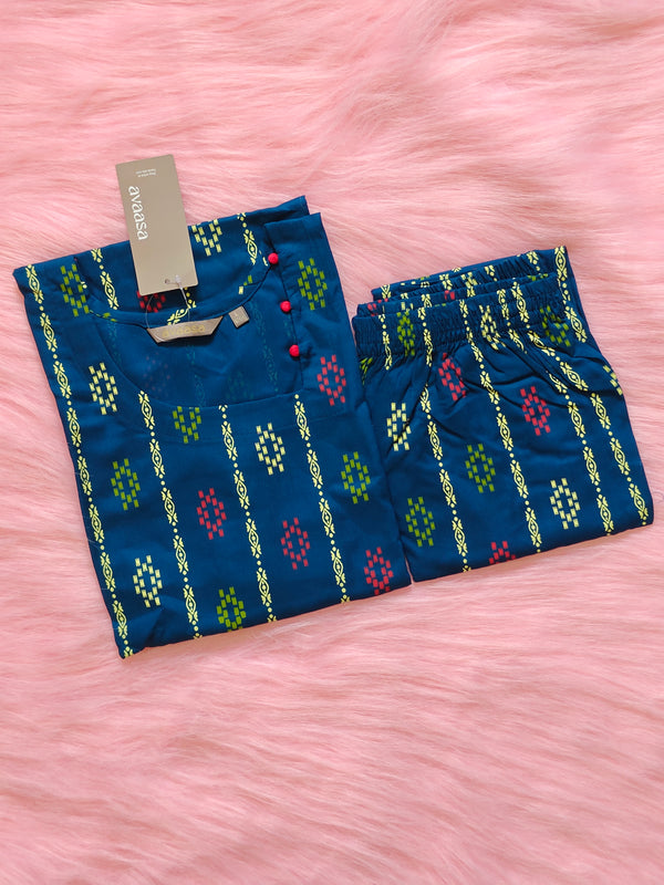 TEAL FAM RAYON CORD
