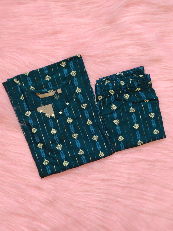 TEAL BLUE RAYON CORD