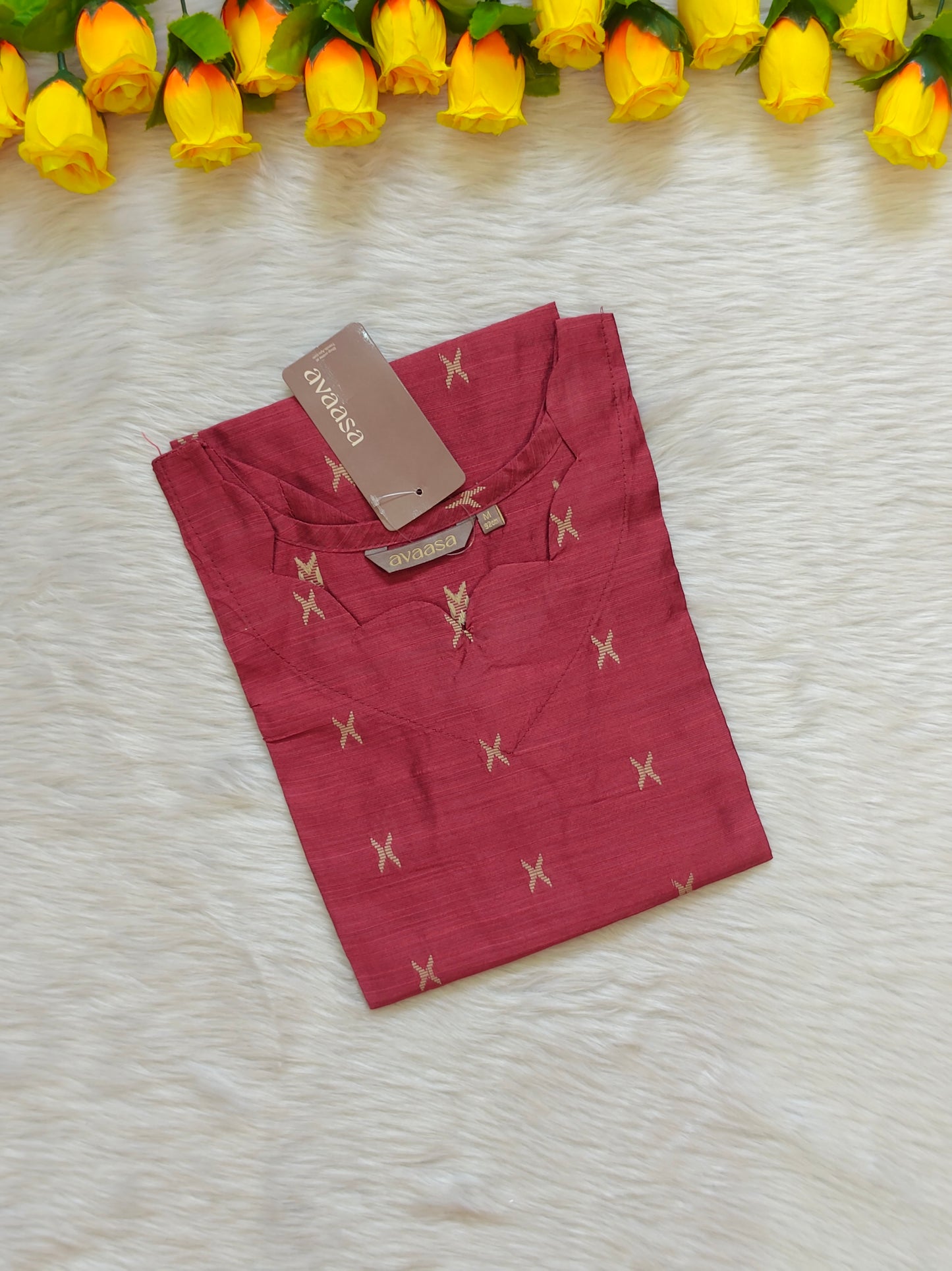 MAUVE GEOMETRIC KURTI