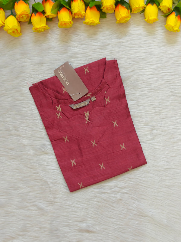 MAUVE GEOMETRIC KURTI