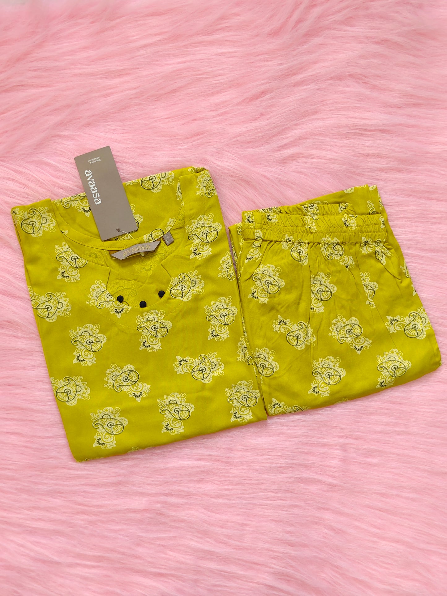 MUSTARD YELLOW RAYON CORD