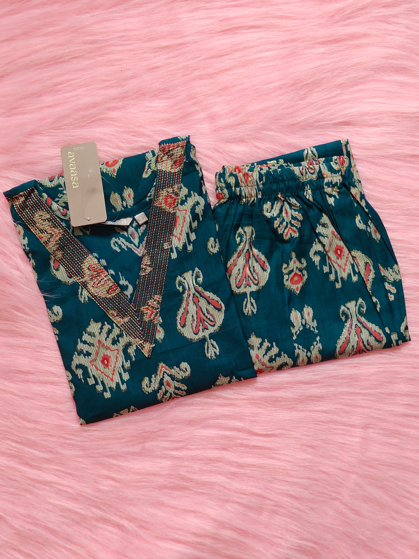 PEACOCK GREEN CORD
