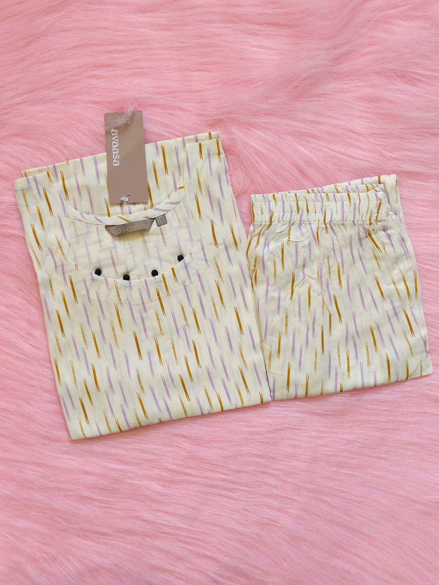 OFF WHITE RAYON CORD