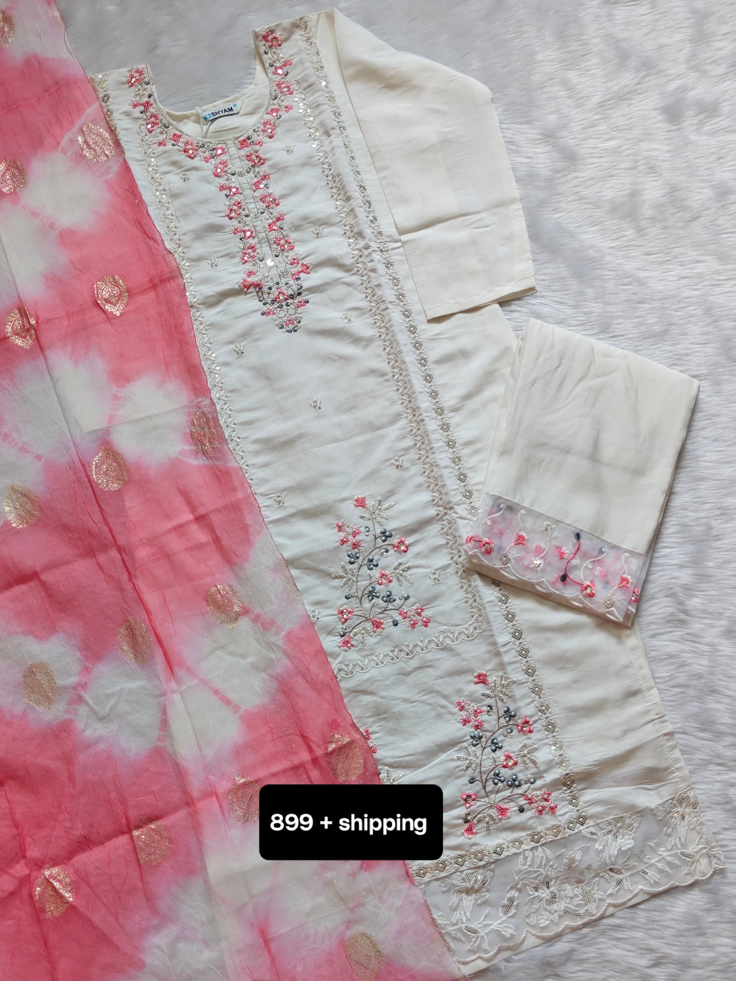 WHITE ROSE SET