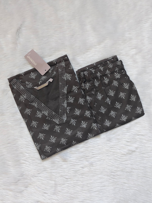 GREY  RAYON CORD