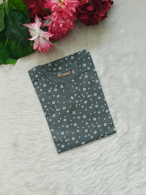 GREY  KURTI
