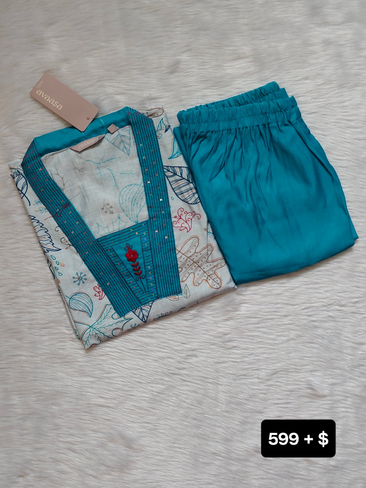 BABY BLUE CORD