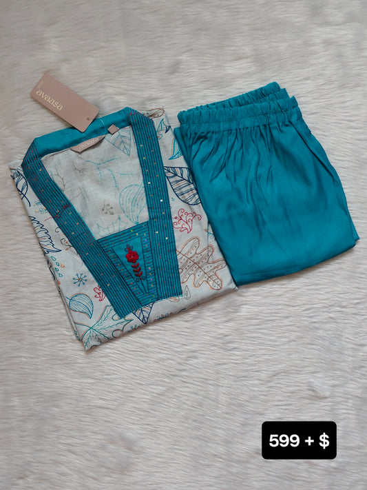 BABY BLUE CORD