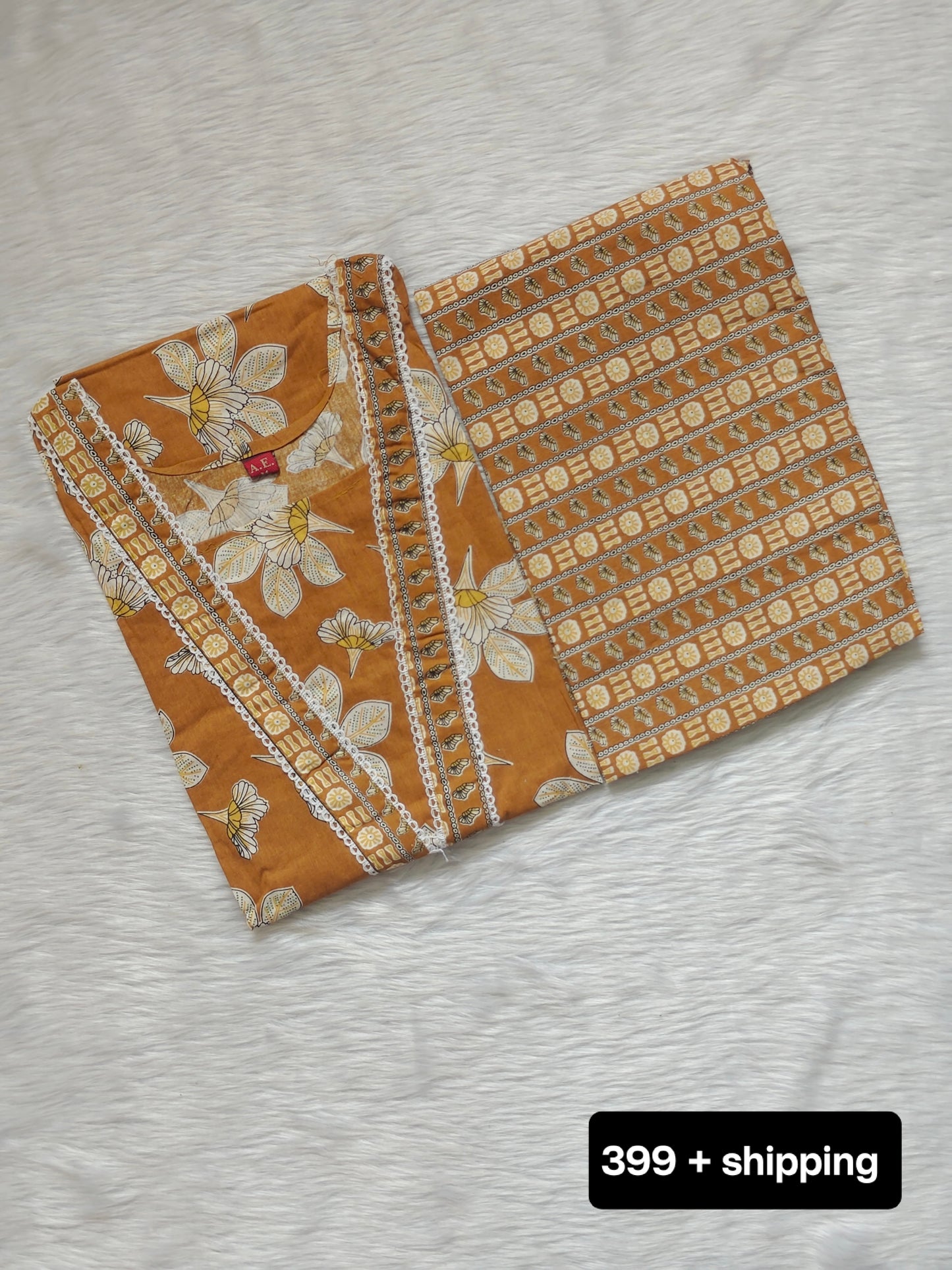MUSTARD COTTON CORD