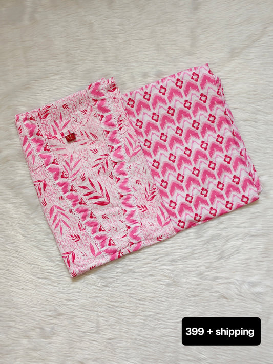 RANI PINK COTTON CORD