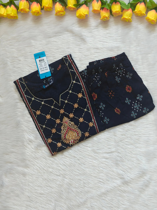 DARKIEST BLUE COTTON SET