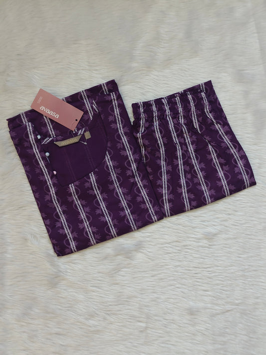 DARK PURPLE RAYON CORD