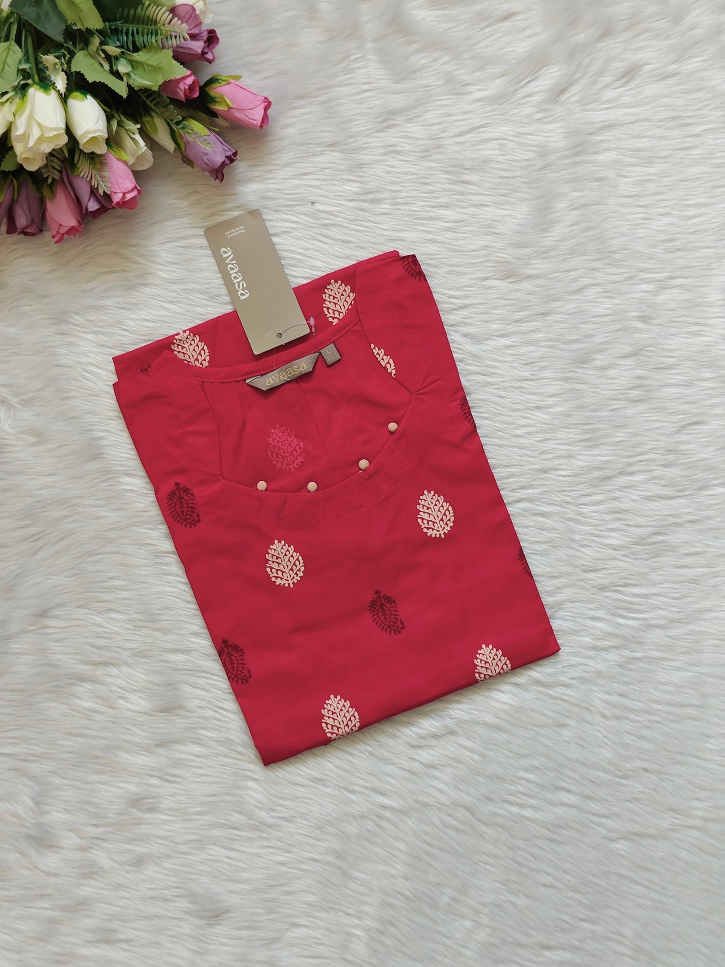 DARK PINK KURTI