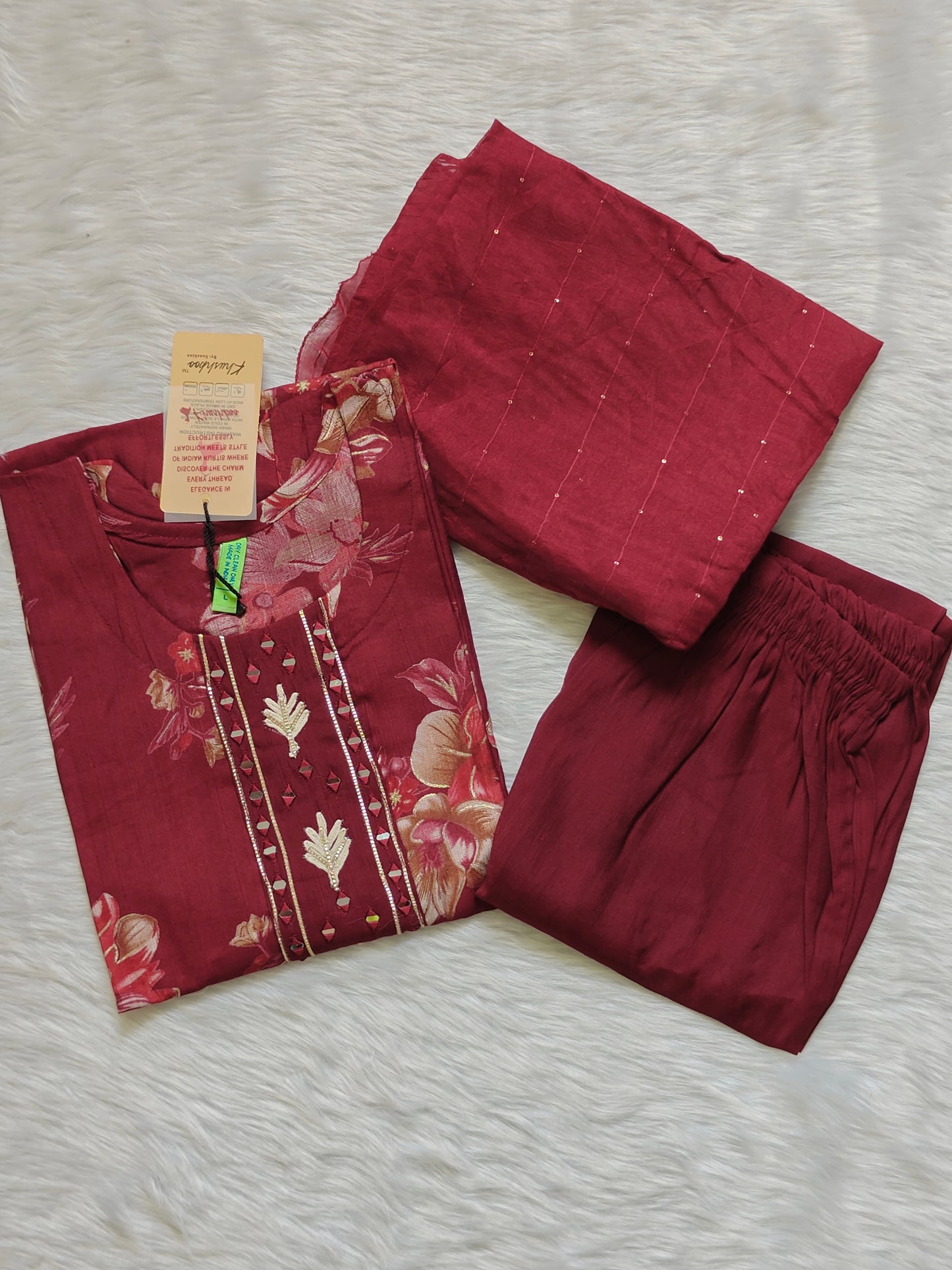 WINE MIRROR WORK SET