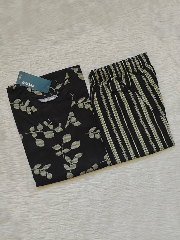 BLACK LEAF RAYON CORD