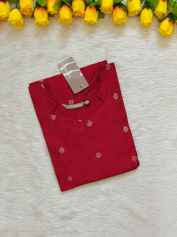 MAROON  KURTI