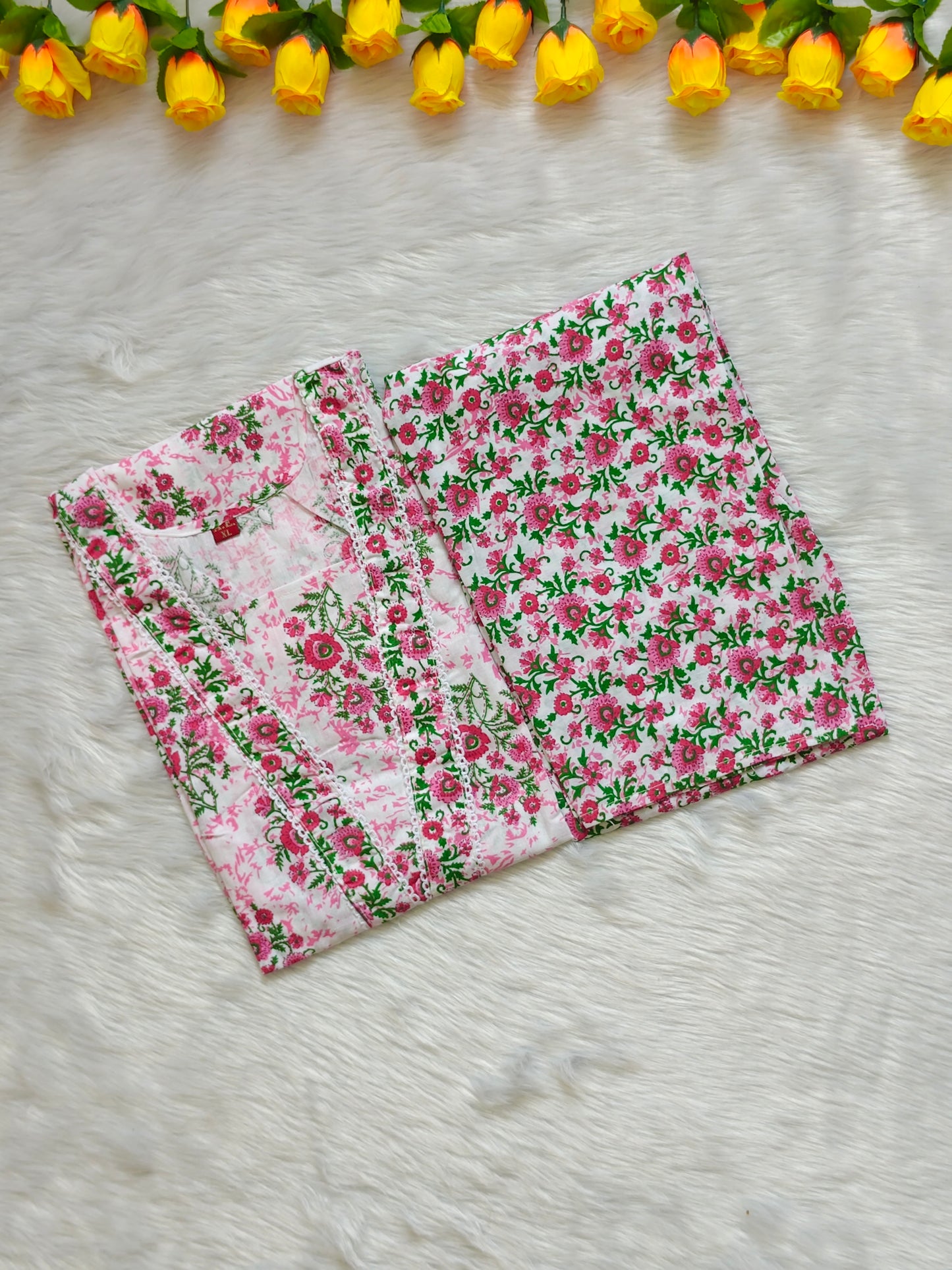 SPRING PINK COTTON CORD